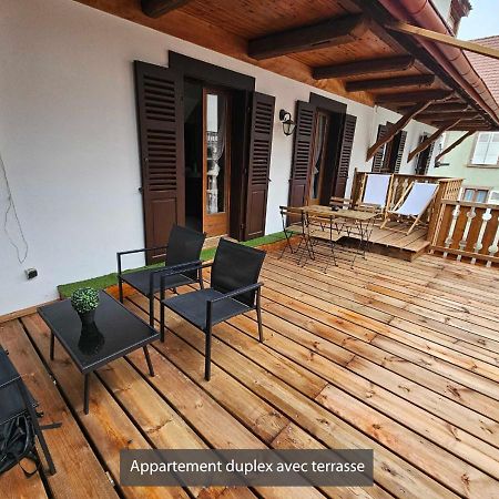 Appartements Duplex 3 Et 4 Personnes - Climatisation - Village Elu Parmi Les "Plus Beaux Villages De France" - Route Des Vins - Centre Alsace Bergheim Ngoại thất bức ảnh