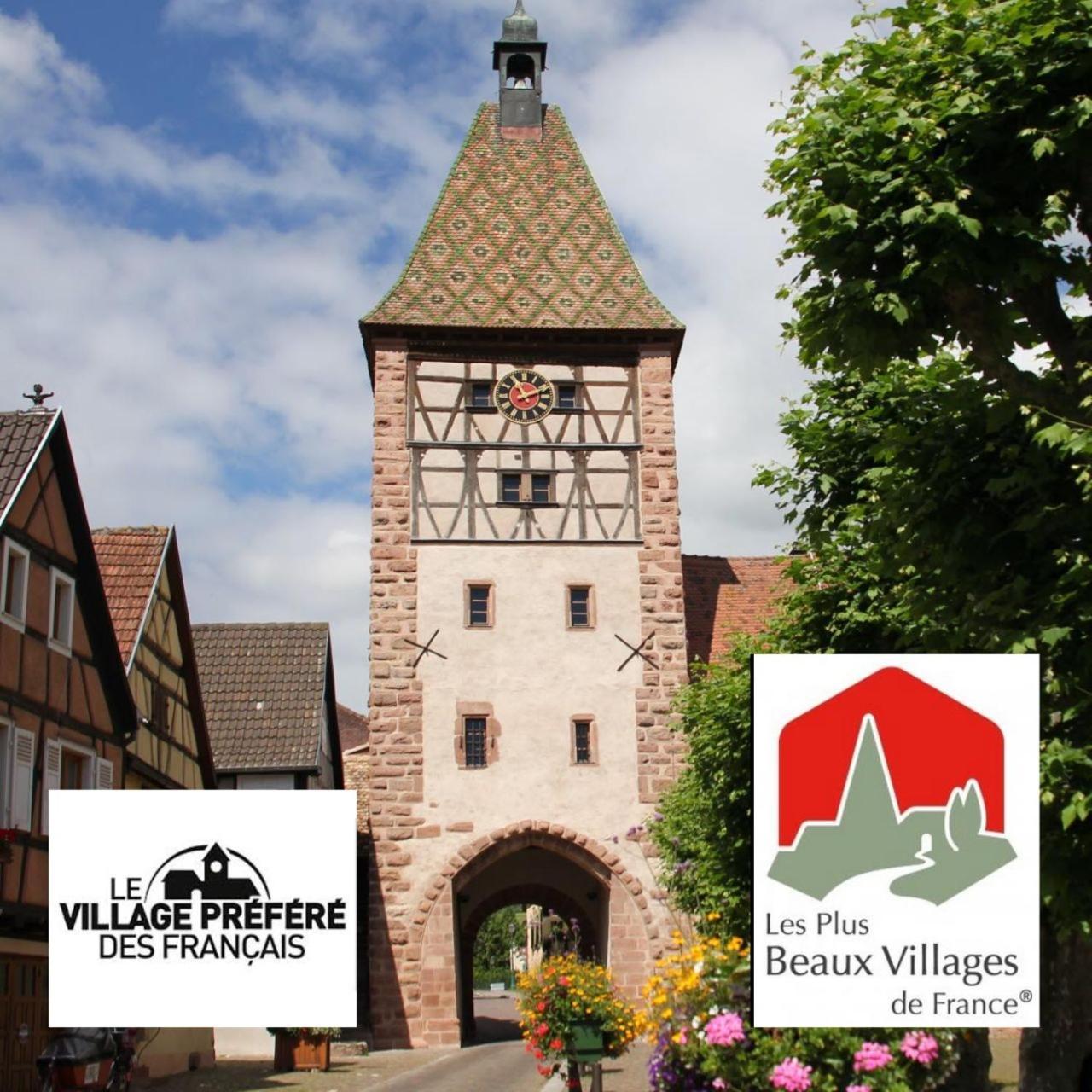 Appartements Duplex 3 Et 4 Personnes - Climatisation - Village Elu Parmi Les "Plus Beaux Villages De France" - Route Des Vins - Centre Alsace Bergheim Ngoại thất bức ảnh
